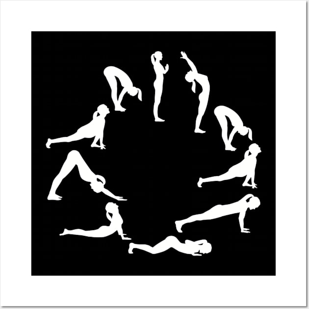 Yoga Wall Art by Designzz